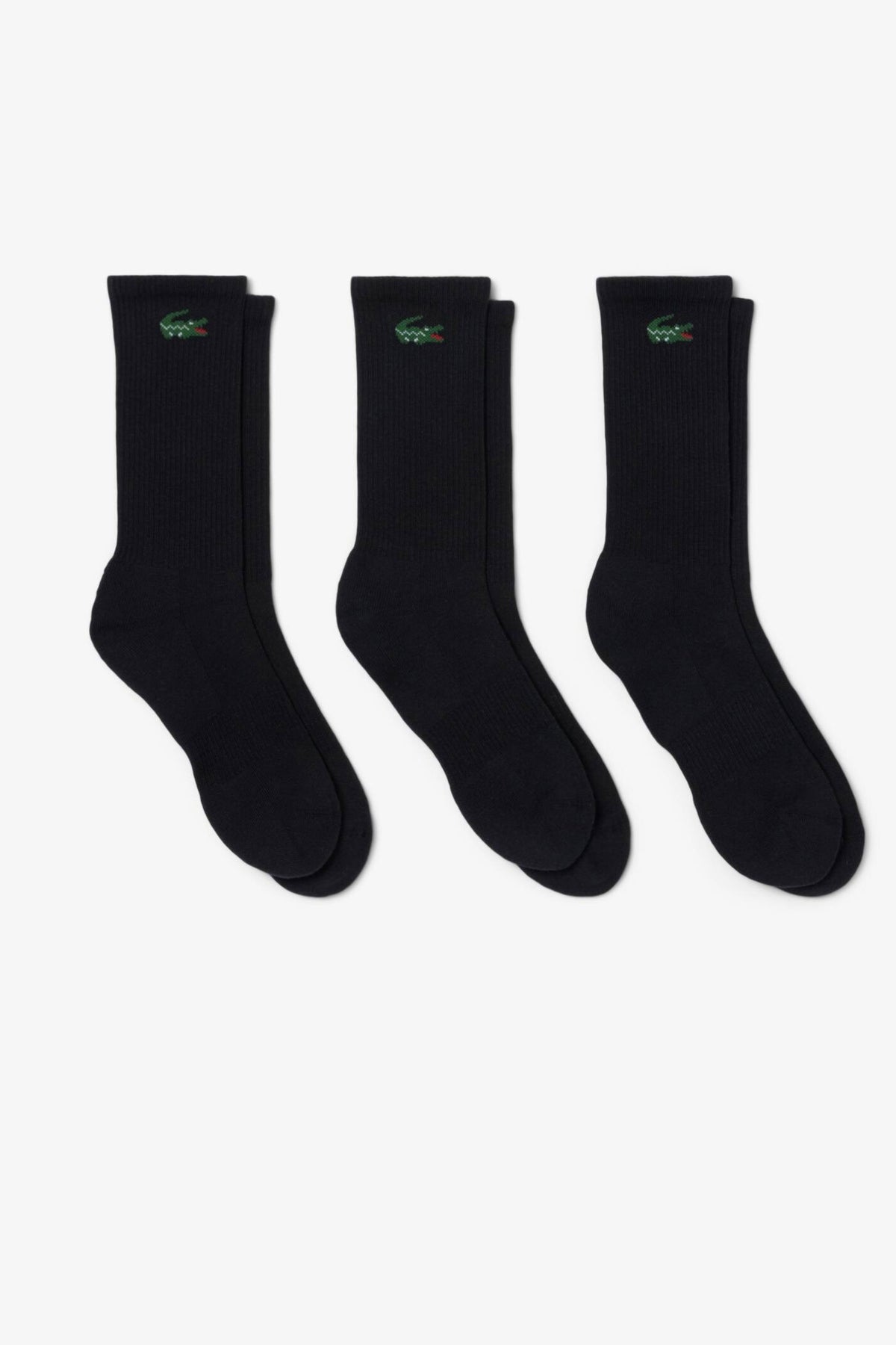 LACOSTE RA CREW SOCKS en color NEGRO  (1)