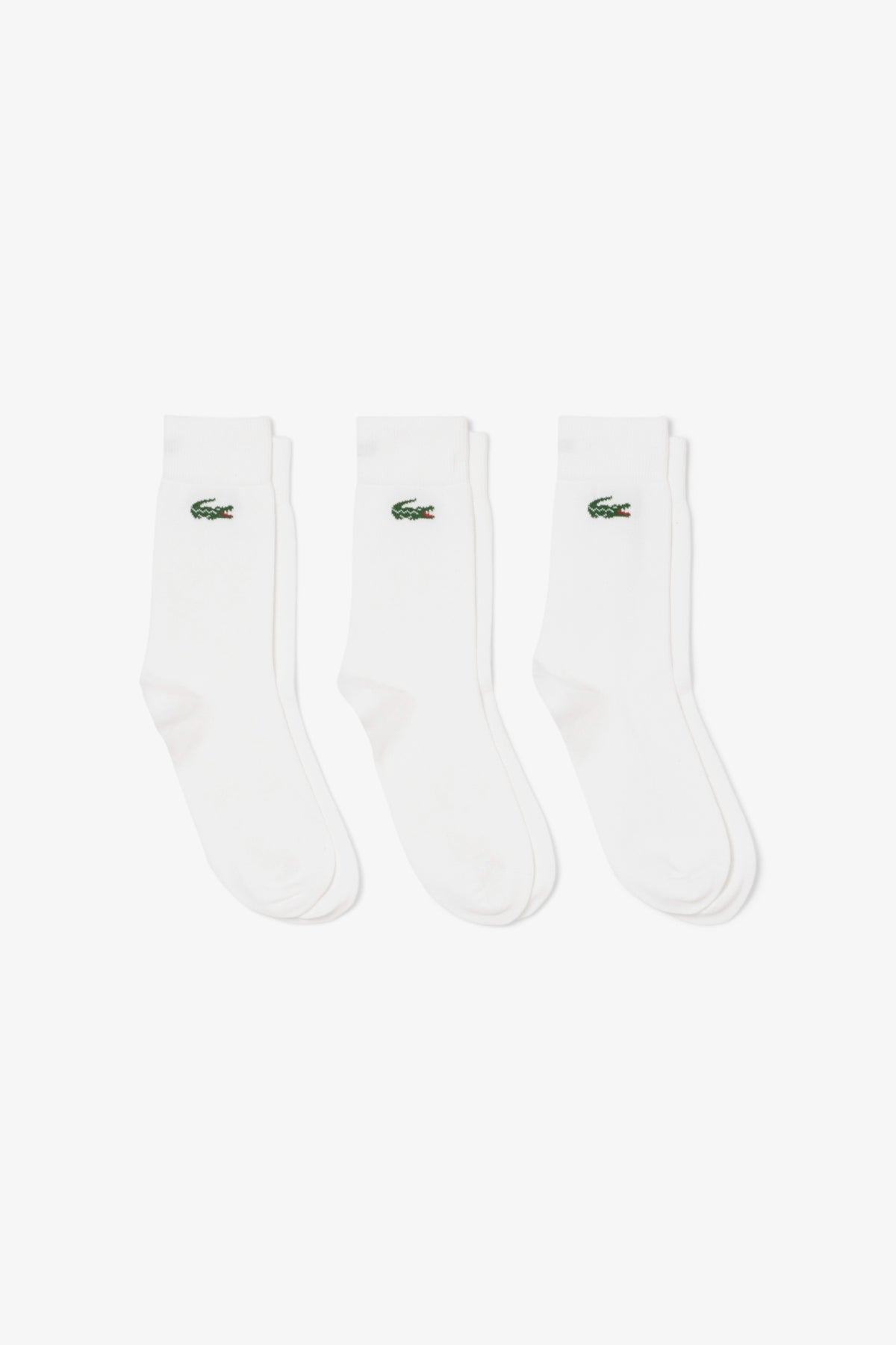 LACOSTE RA CREW SOCKS en color BLANCO  (1)
