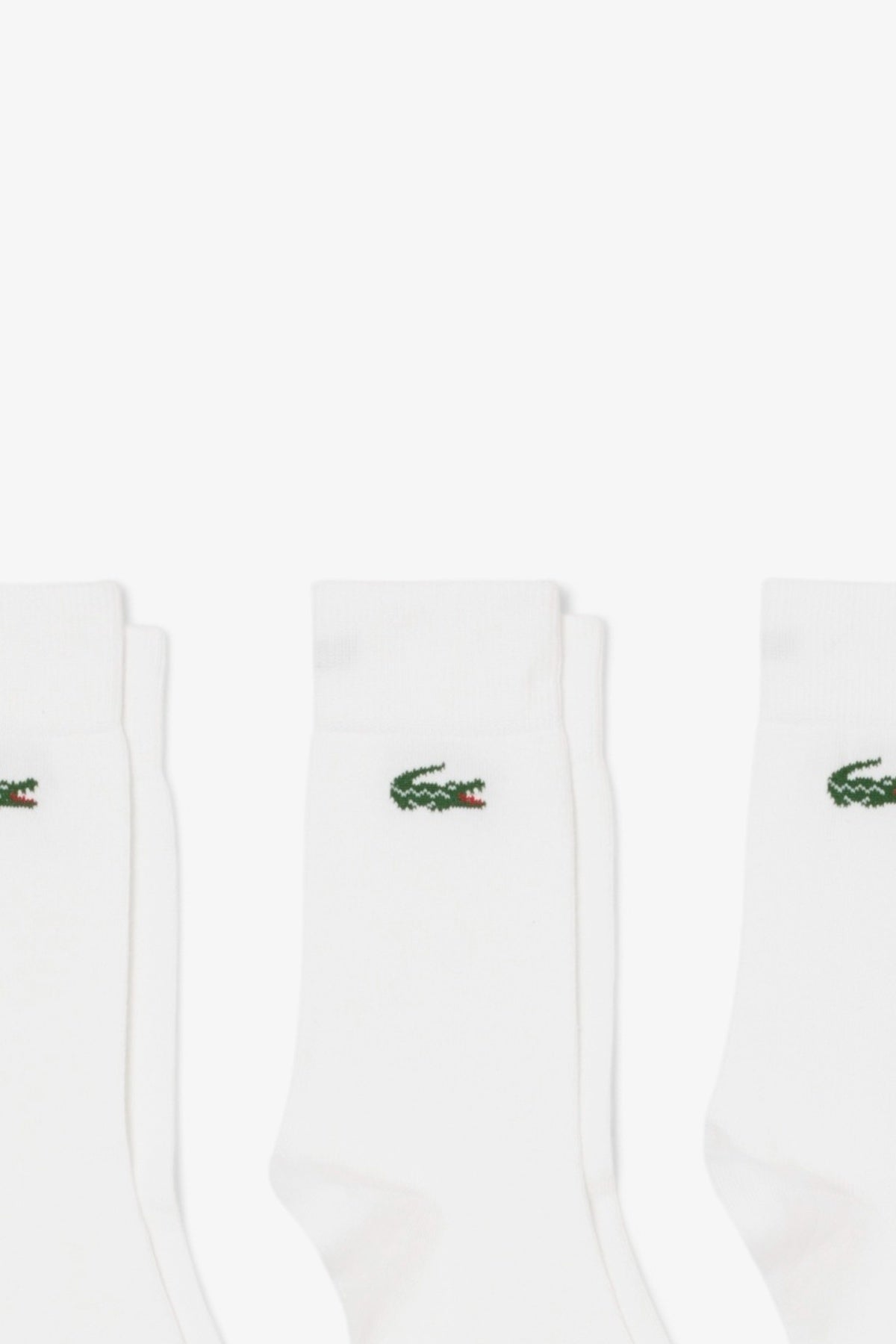 LACOSTE RA CREW SOCKS en color BLANCO  (3)