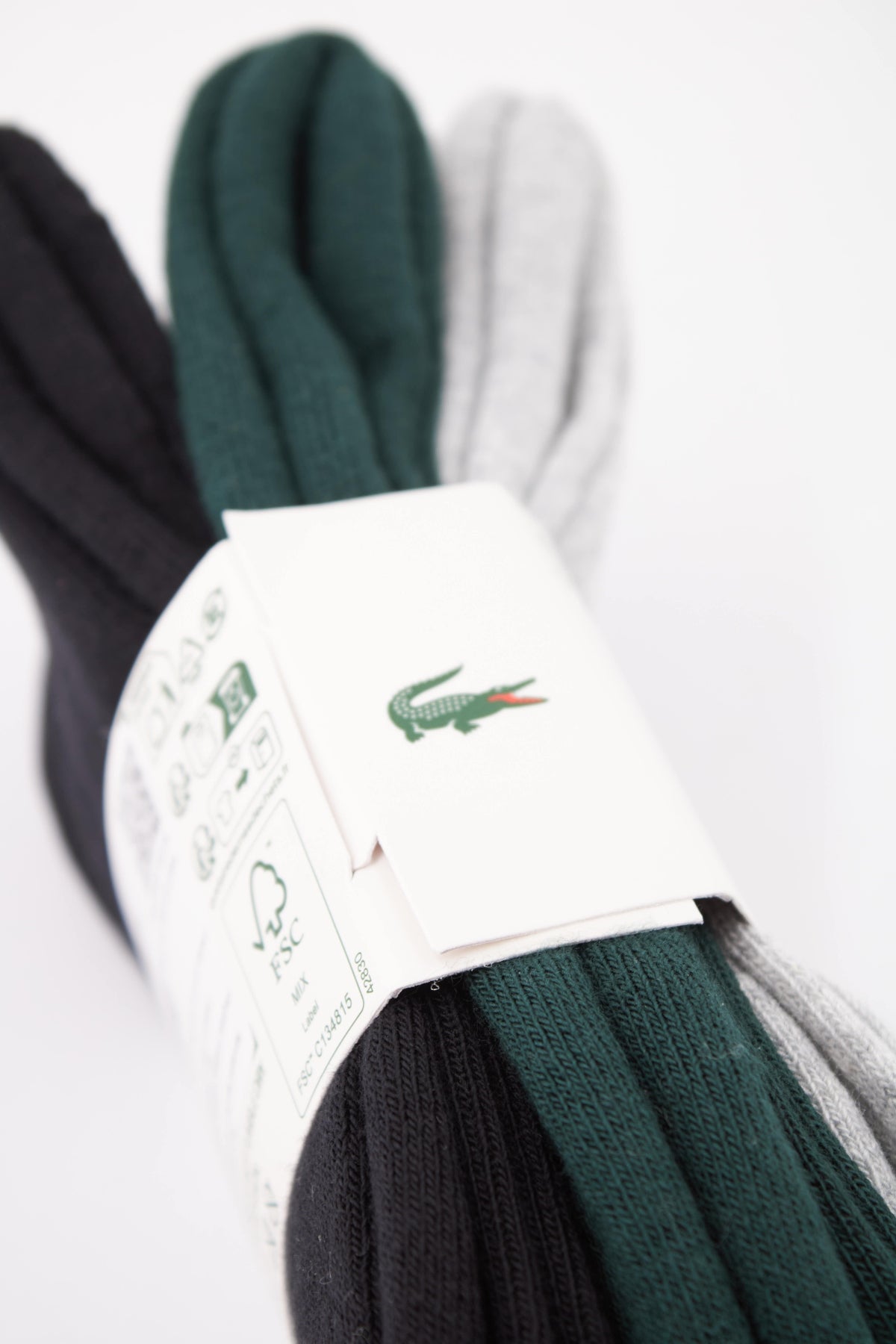 LACOSTE RA CREW SOCKS en color MULTICOLOR  (3)