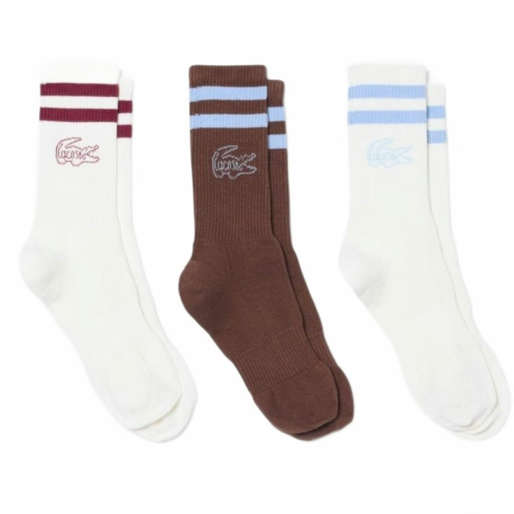 LACOSTE RA CREW SOCKS en color MULTICOLOR  (4)