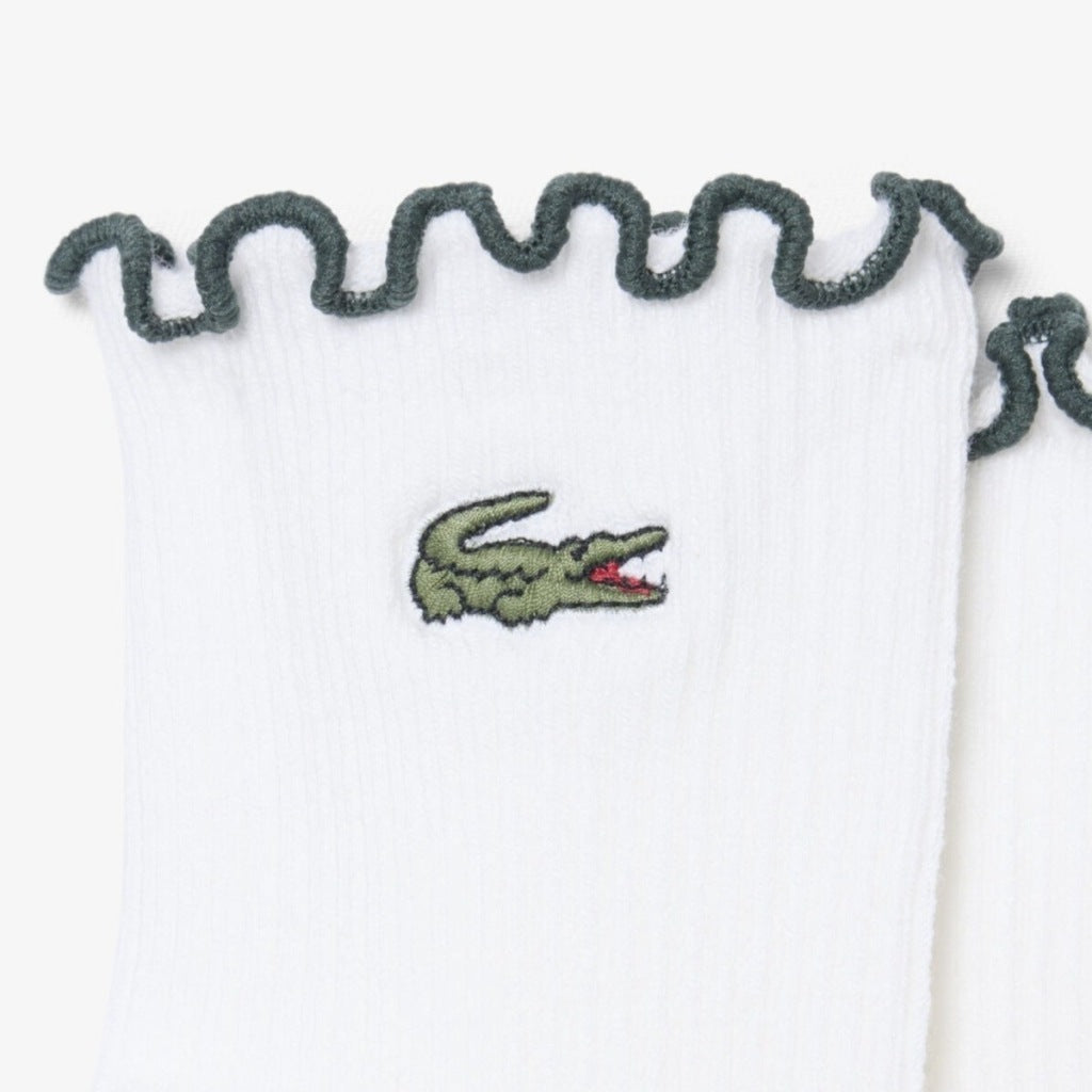 LACOSTE RA ANKLE SOCKS en color BLANCO  (6)