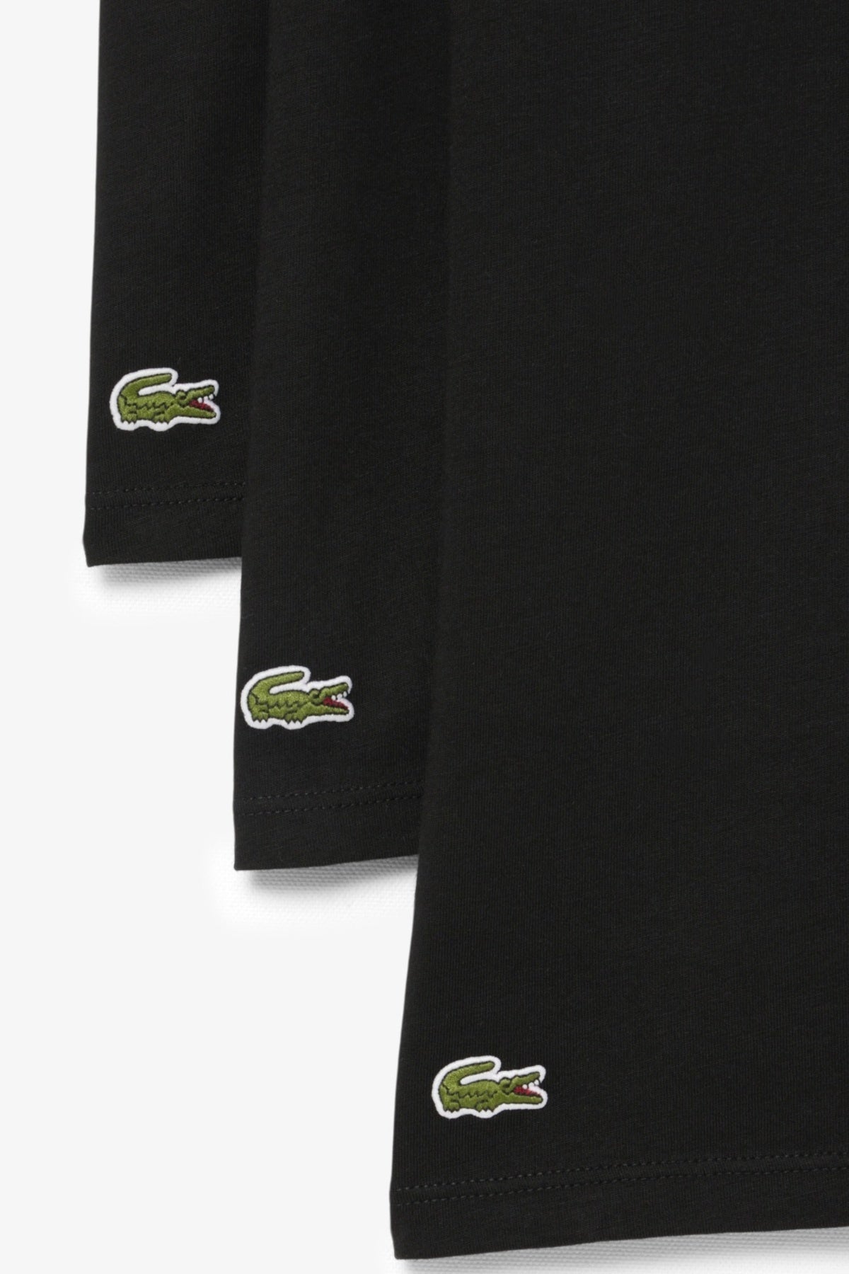 LACOSTE TH UNDERWEAR TEE SHIRT en color NEGRO  (4)