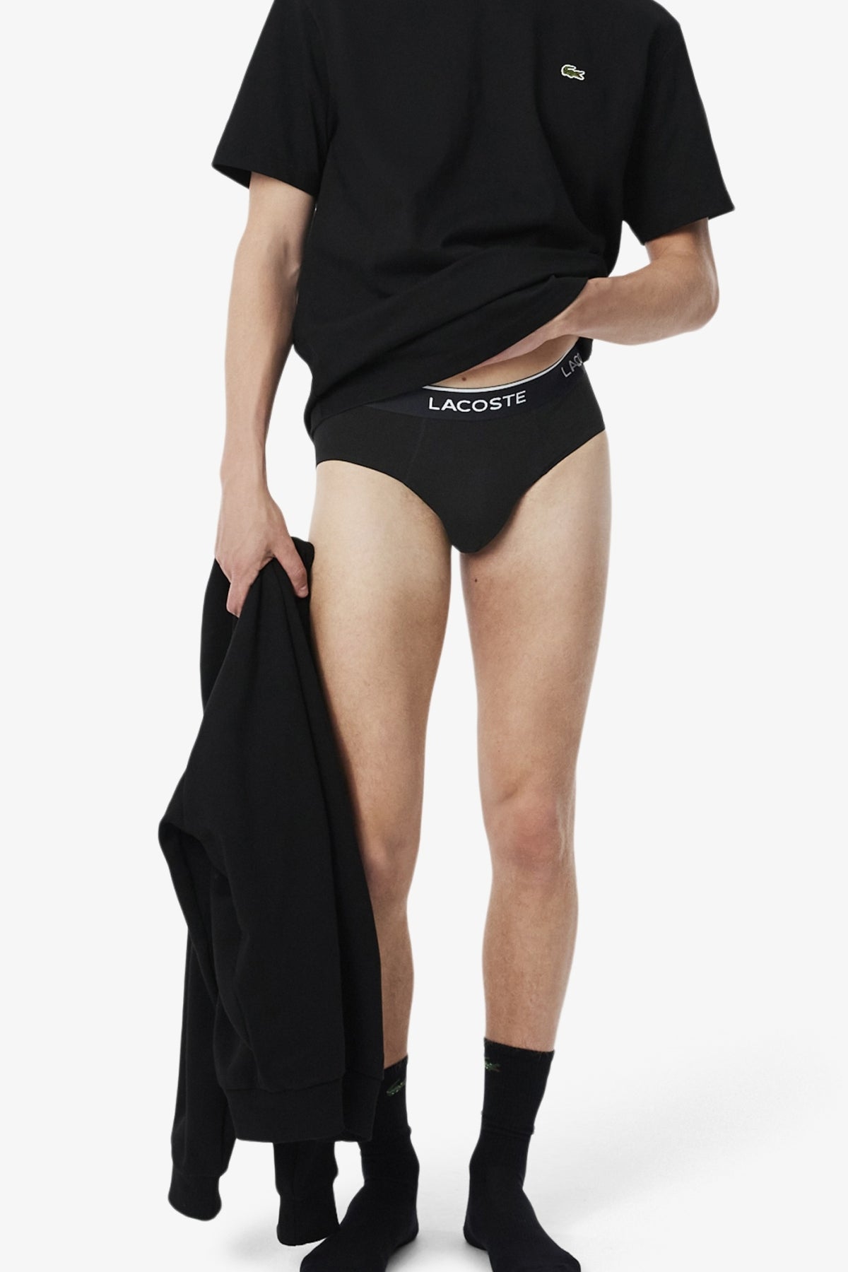 LACOSTE H UNDERWEAR BRIEFS en color NEGRO  (4)
