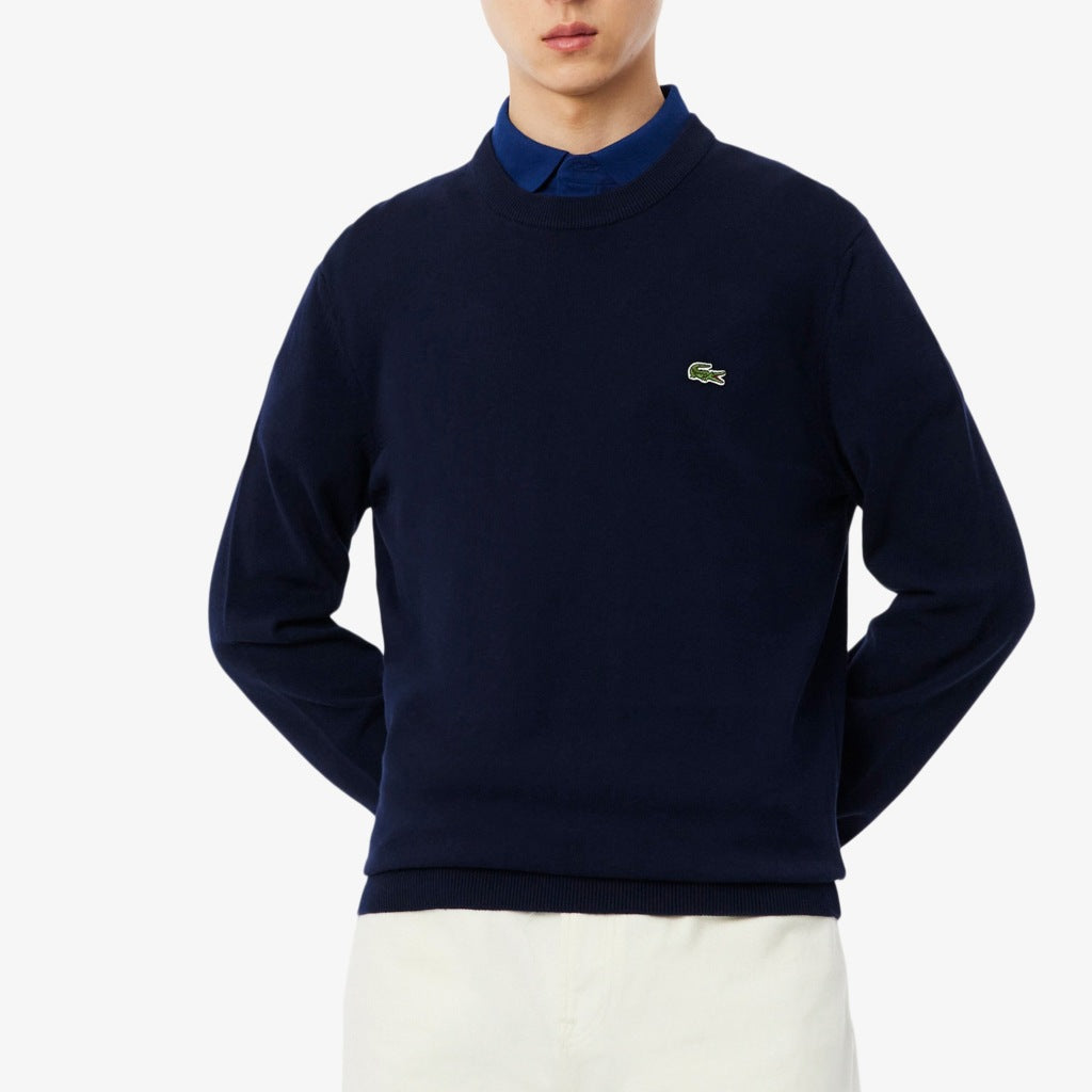 LACOSTE AH CREWNECKS SWEATERS en color AZUL  (6)