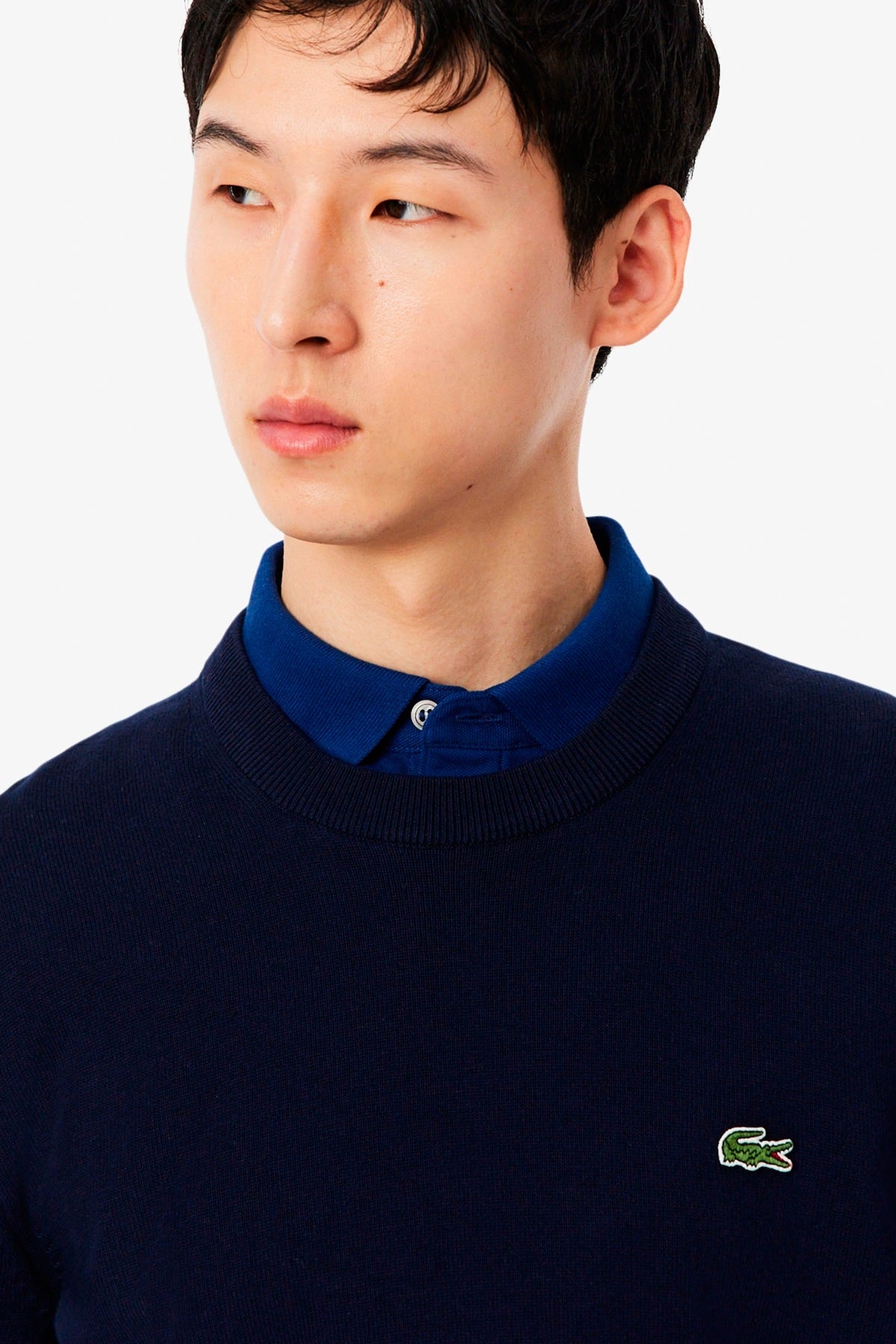 LACOSTE AH CREWNECKS SWEATERS en color AZUL  (3)
