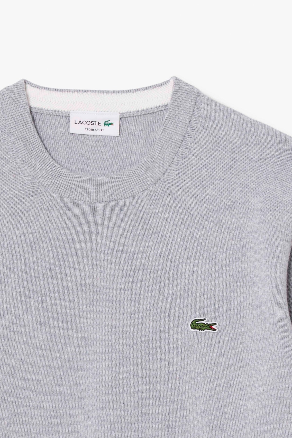 LACOSTE AH CREWNECKS SWEATERS en color GRIS  (3)