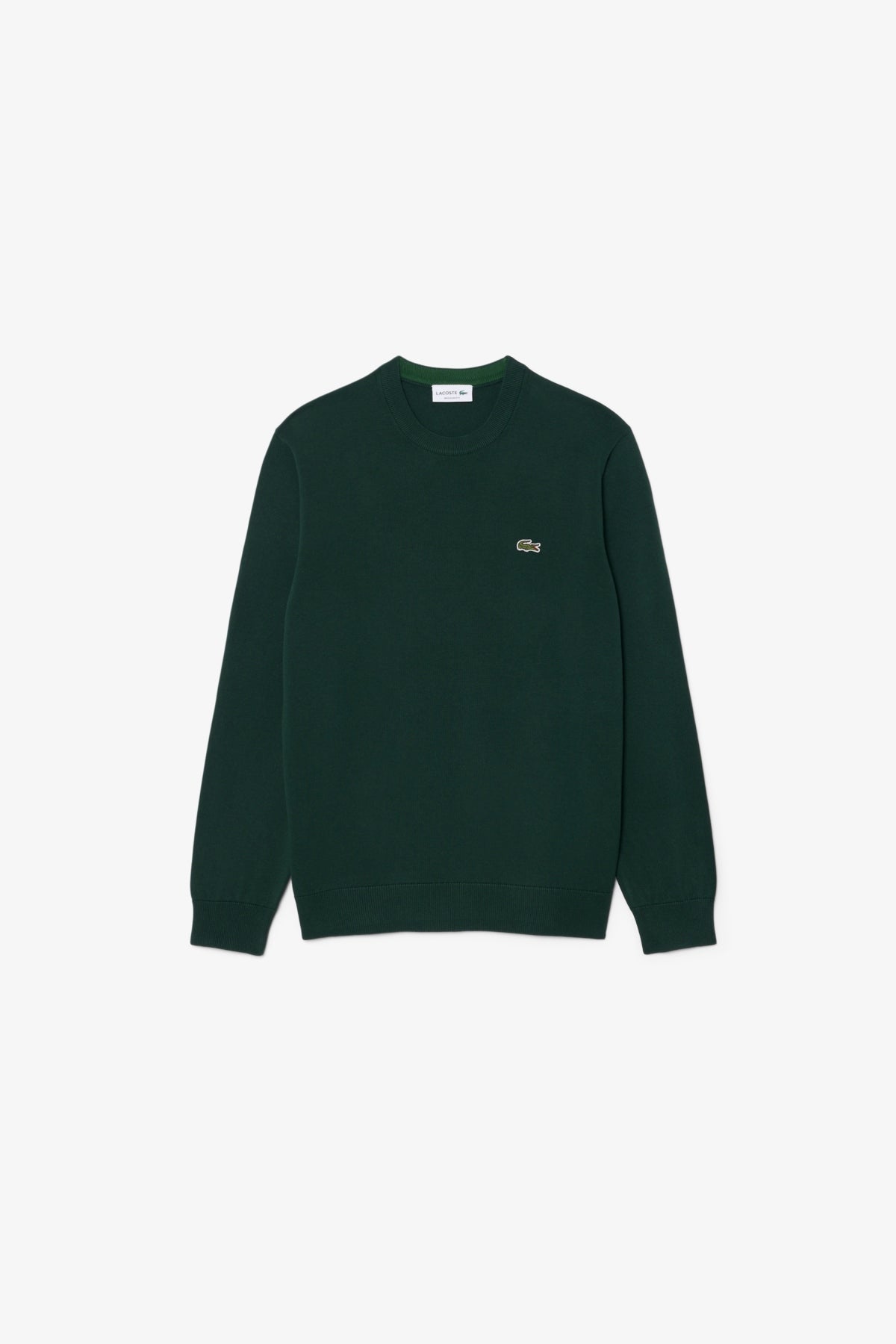 LACOSTE AH CREWNECKS SWEATERS en color VERDE  (3)