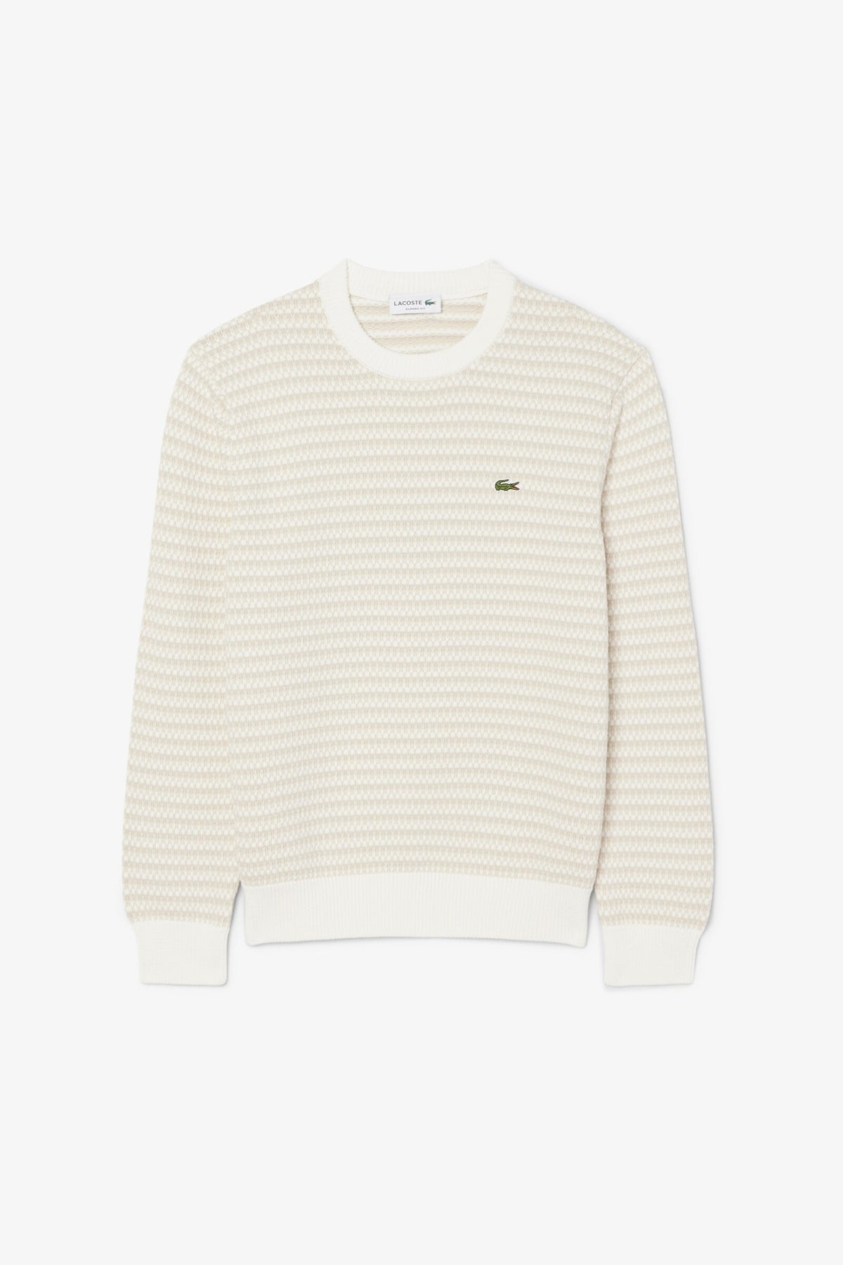 LACOSTE AH CREWNECKS SWEATERS en color BLANCO  (4)