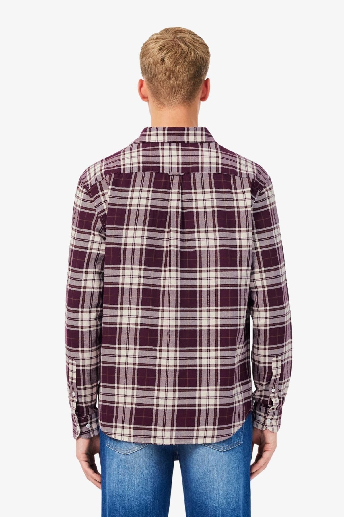 LACOSTE CH CASUAL SHIRTS en color MARRON  (2)