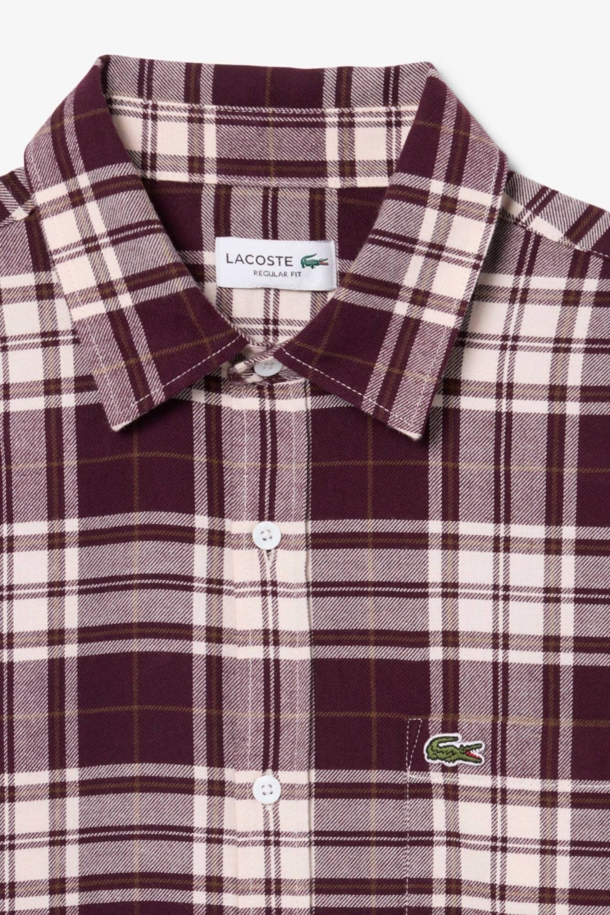 LACOSTE CH CASUAL SHIRTS en color MARRON  (4)