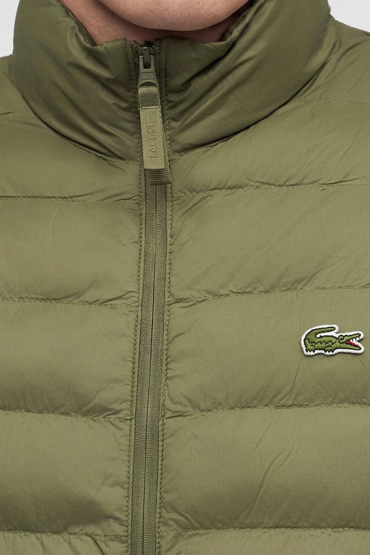 LACOSTE BH PUFFER JACKETS en color VERDE  (2)