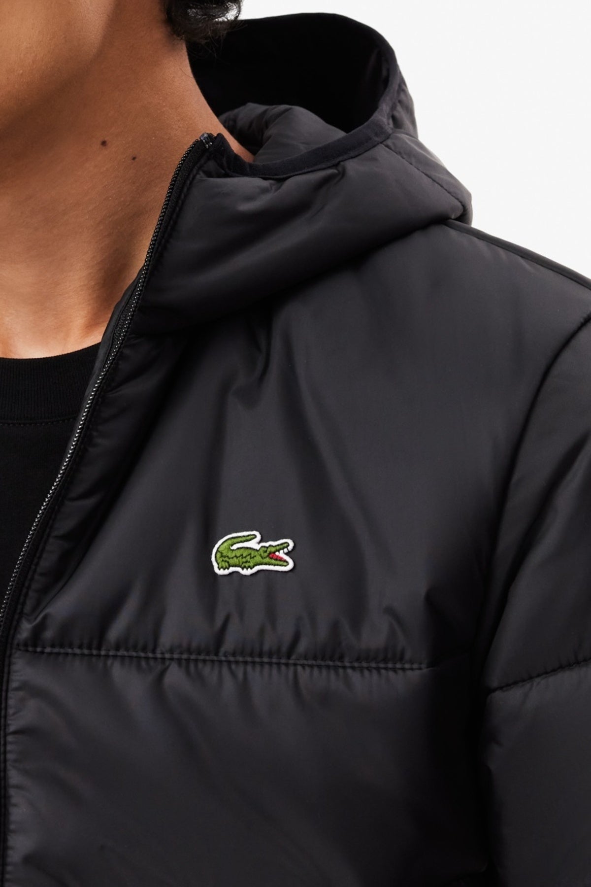 LACOSTE BH PUFFER JACKETS en color NEGRO  (3)