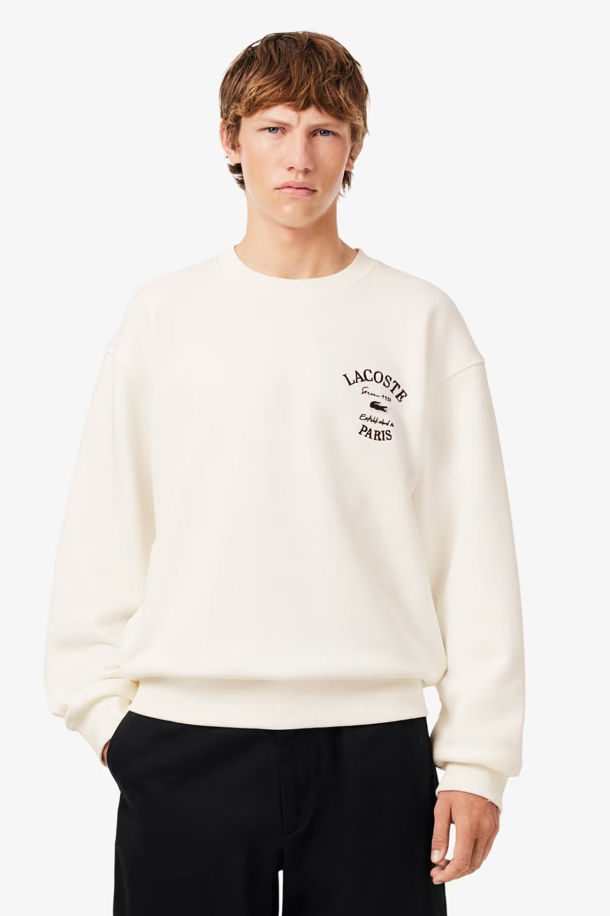 LACOSTE SH SWEATSHIRTS COL ROND HOMM en color   (1)