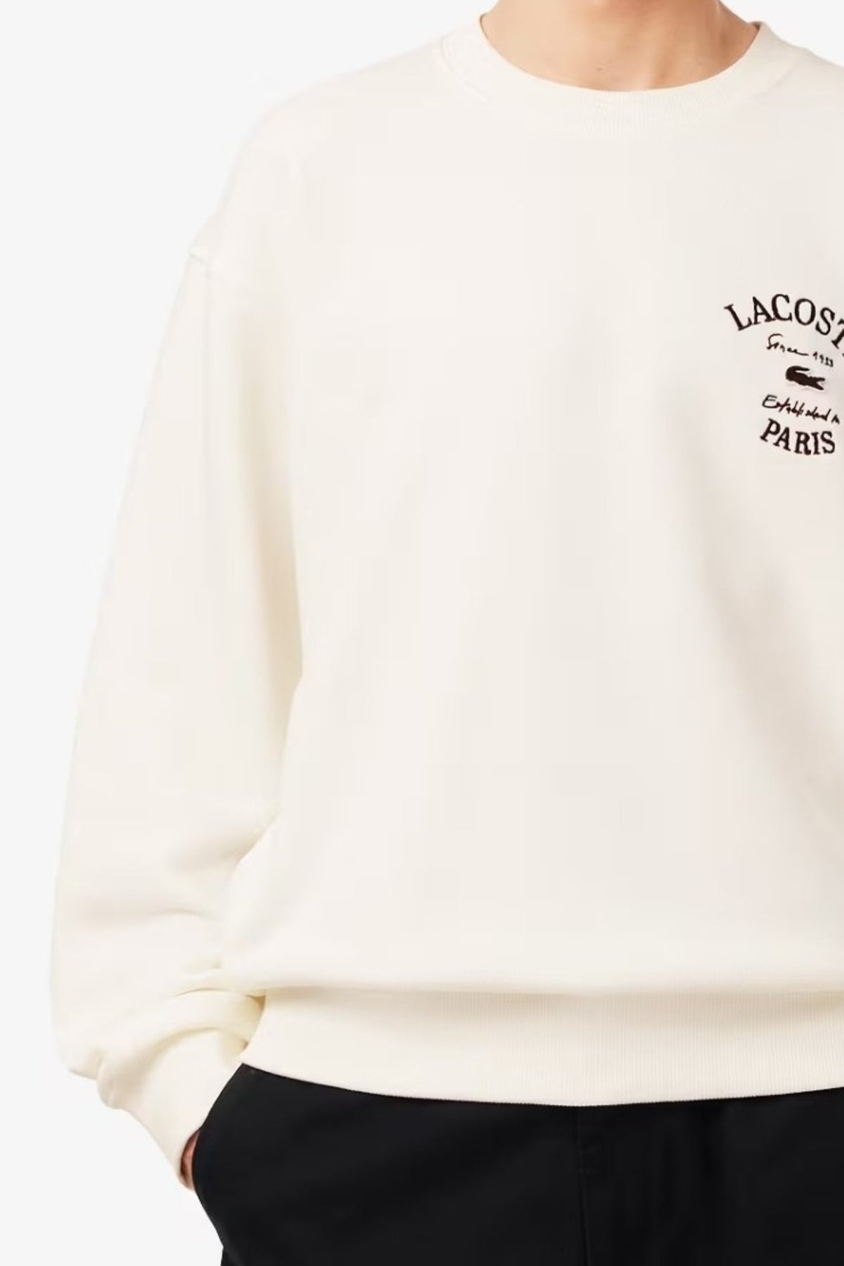 LACOSTE SH SWEATSHIRTS COL ROND HOMM en color   (3)