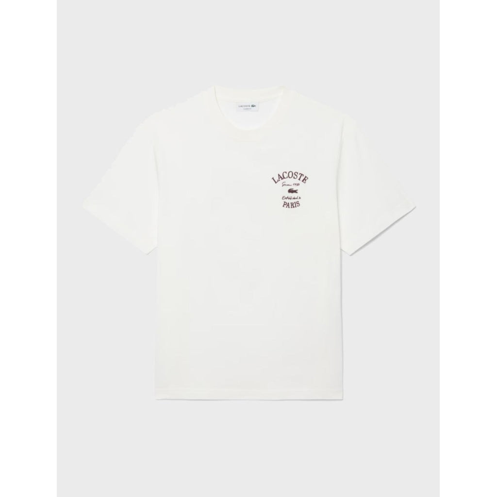 LACOSTE TH CREWNECK T SHIRTS en color BLANCO  (4)