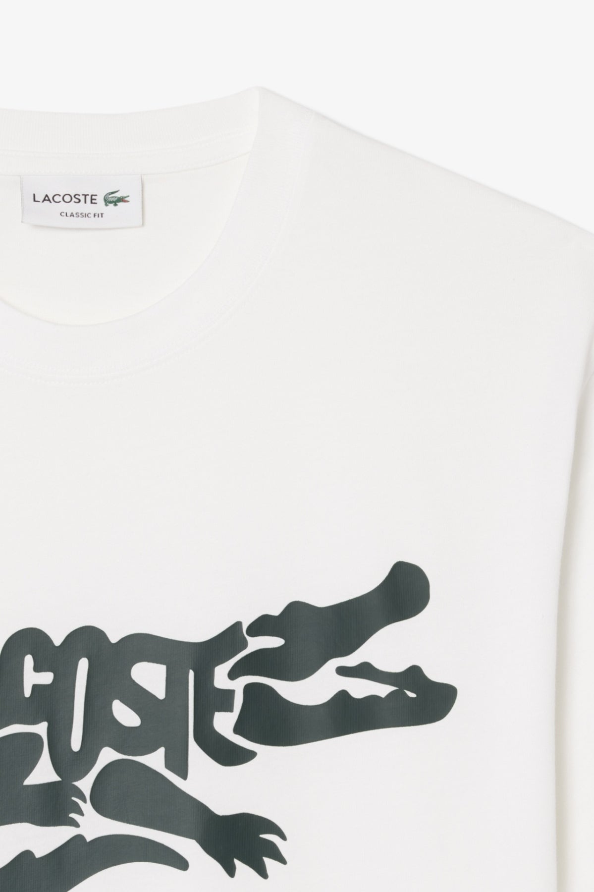 LACOSTE TH CREWNECK T SHIRTS en color BLANCO  (2)