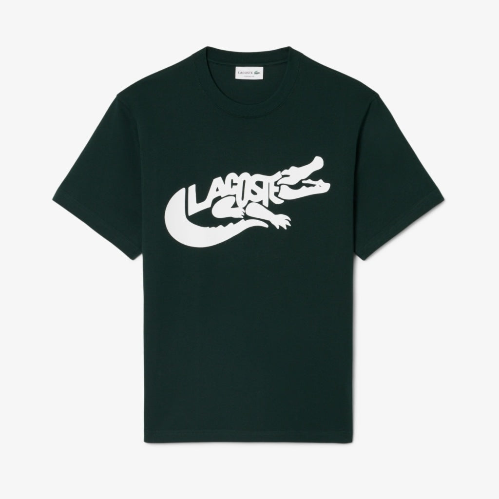 LACOSTE TH CREWNECK T SHIRTS en color VERDE  (4)