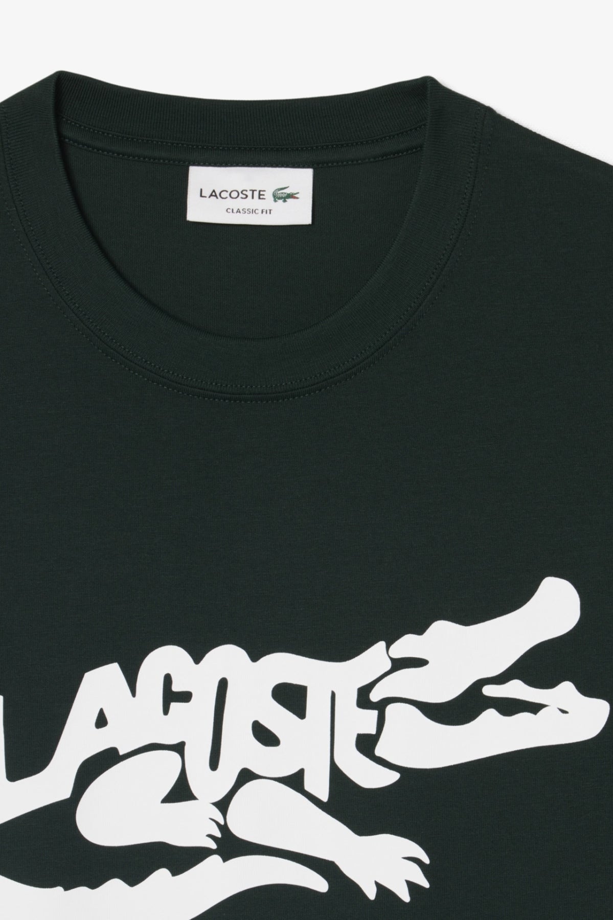 LACOSTE TH CREWNECK T SHIRTS en color VERDE  (2)