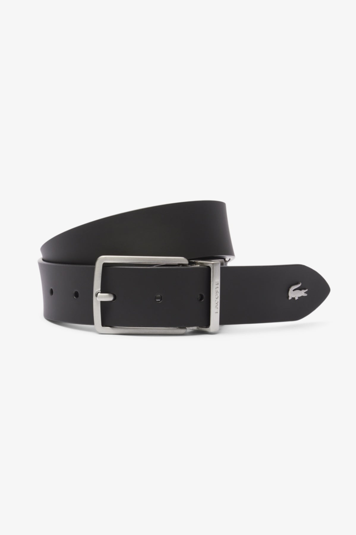 LACOSTE RC EMBOSS PLAIN BELT en color NEGRO  (2)