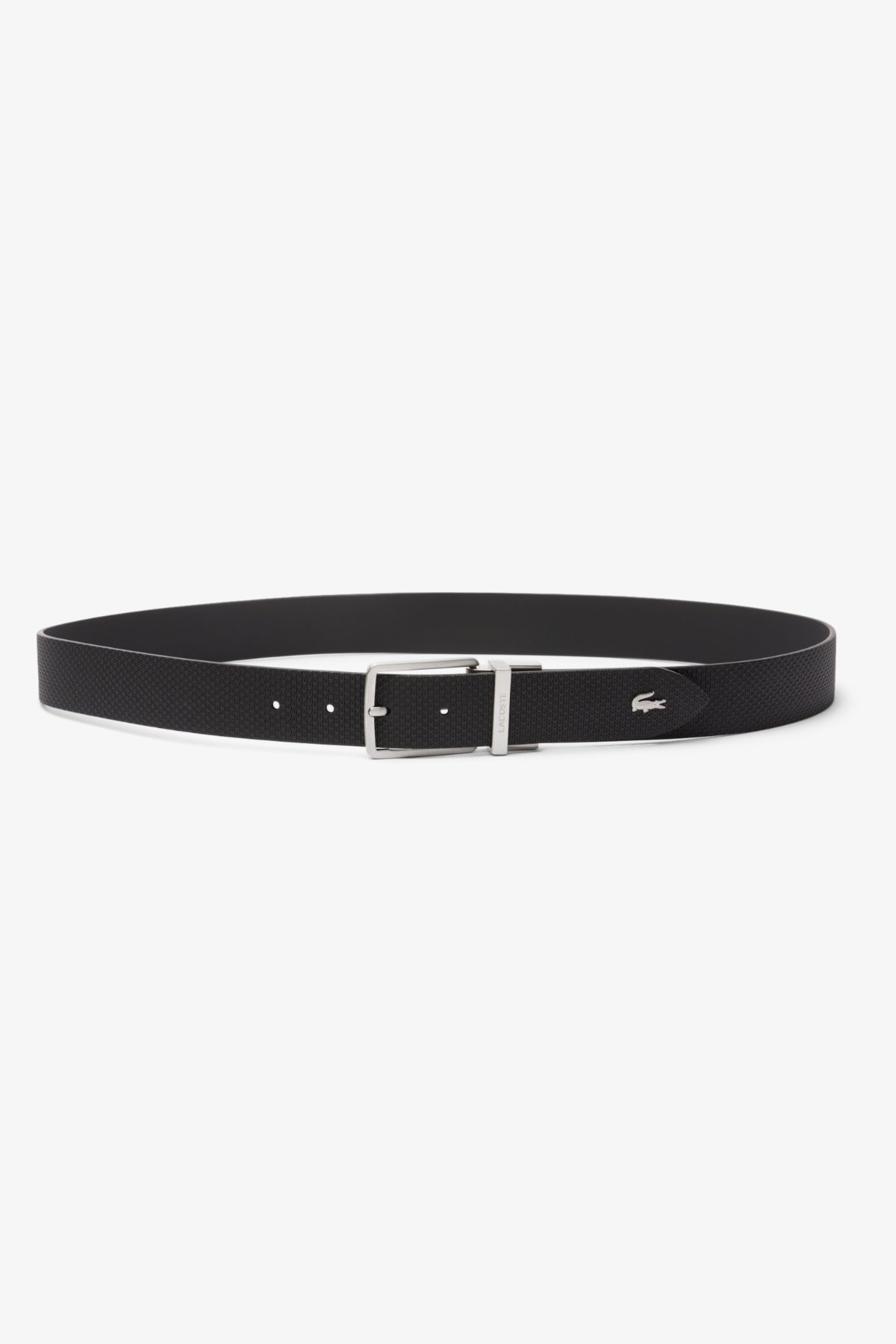 LACOSTE RC EMBOSS PLAIN BELT en color NEGRO  (3)