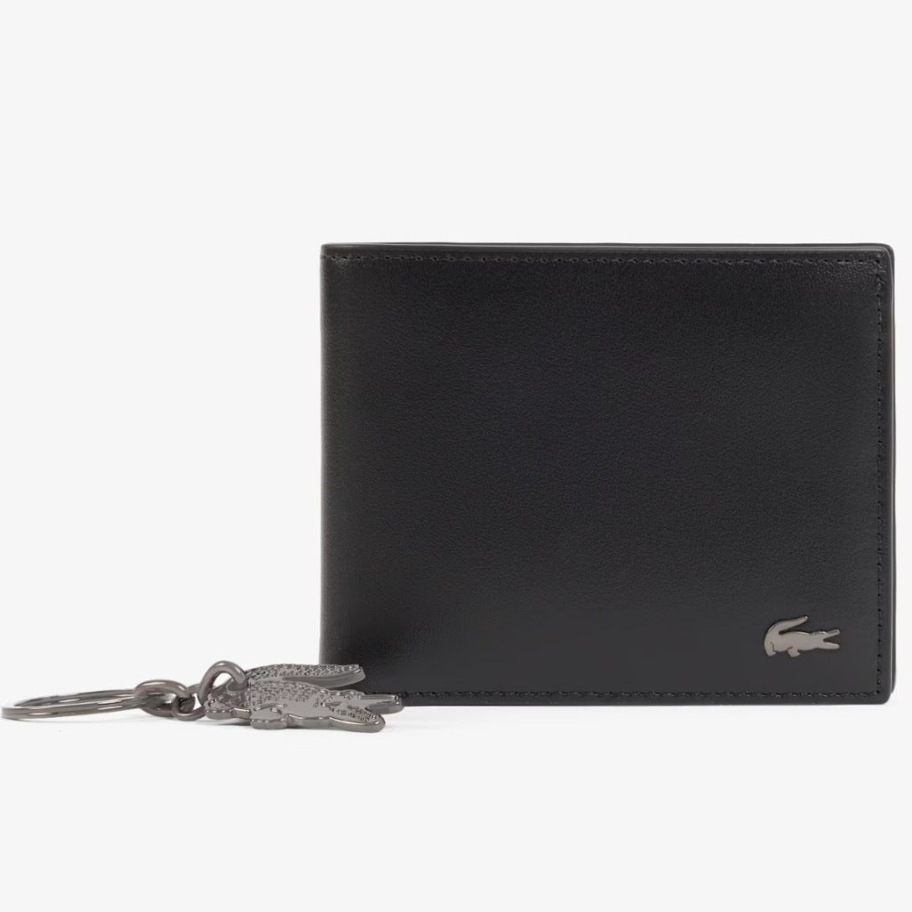 LACOSTE NHFG BILLFOLD KEY RING BOX en color NEGRO  (4)
