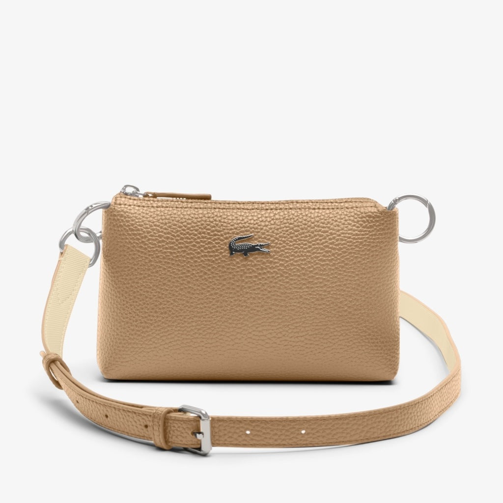 LACOSTE NFAA CROSSOVER BAG en color BEIS  (4)