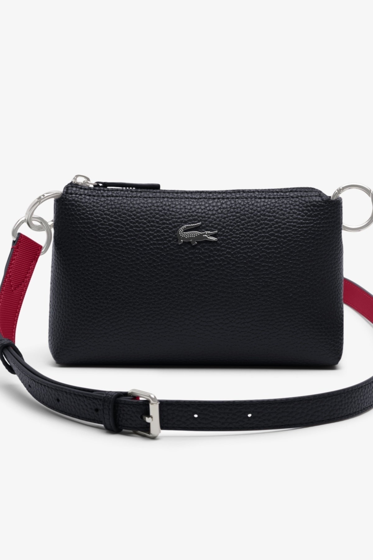 LACOSTE NFAA CROSSOVER BAG en color NEGRO  (2)