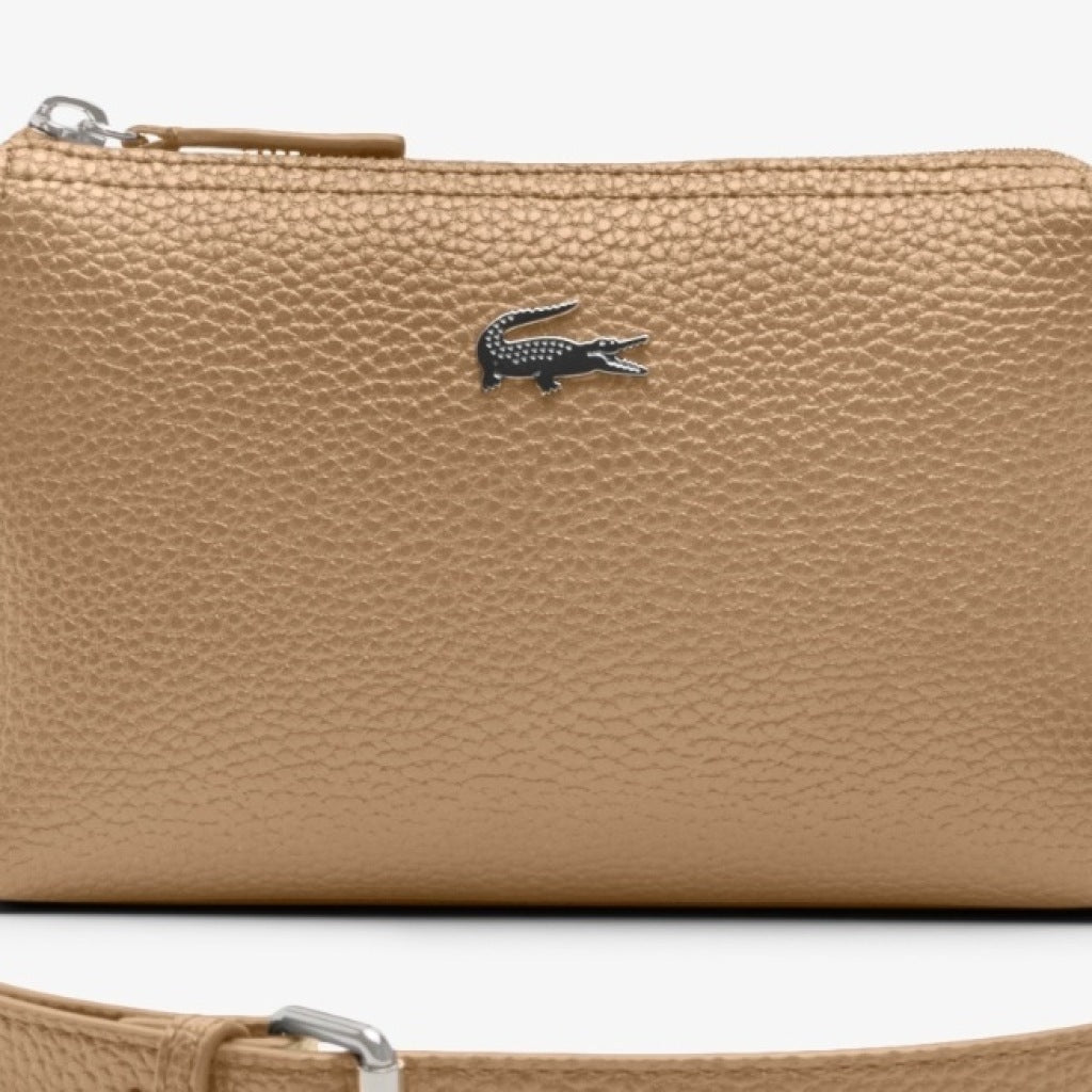 LACOSTE NFAA CROSSOVER BAG en color NUDE  (5)