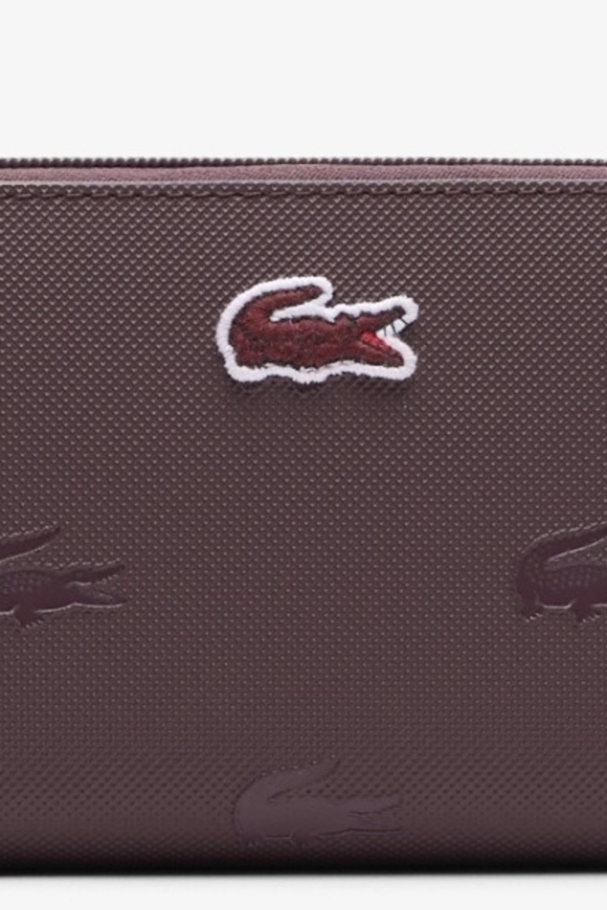 LACOSTE NFHN ZIP WALLET en color MARRON  (3)
