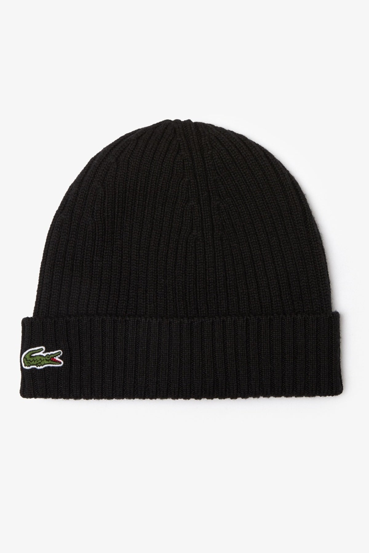 LACOSTE RB KNITTED CAP en color NEGRO  (1)