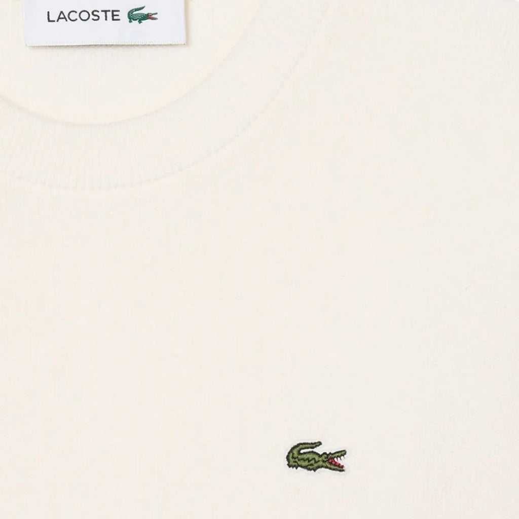 LACOSTE CREWNECKS SWEATERS en color BLANCO  (5)
