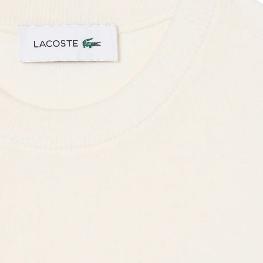 LACOSTE CREWNECKS SWEATERS en color BLANCO  (6)