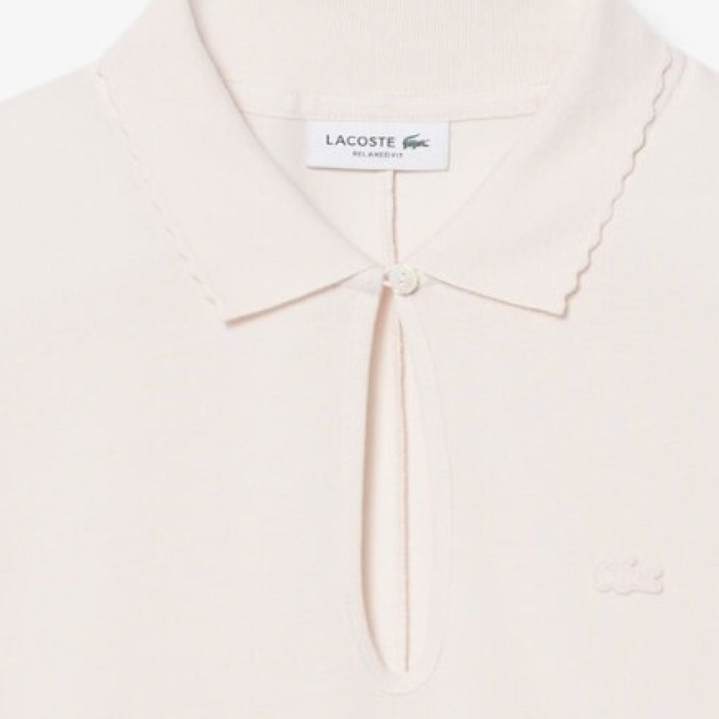 LACOSTE POLOS FEMME en color BLANCO  (6)