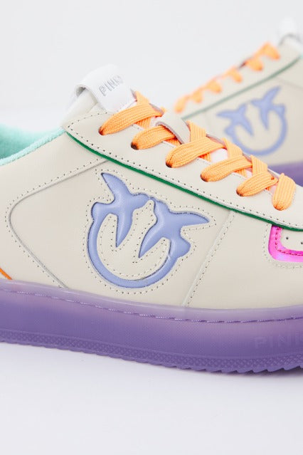 PINKO  NORMANDIA BASKET SNEAKE en color BEIS  (3)