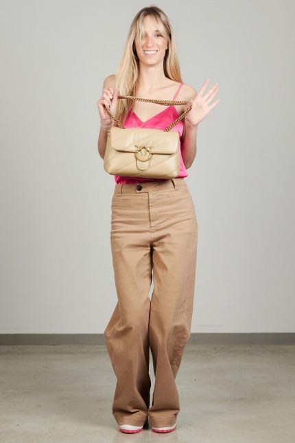 PINKO  LOVE CLASSIC PUFF CL SH en color MARRON CLARO  (5)