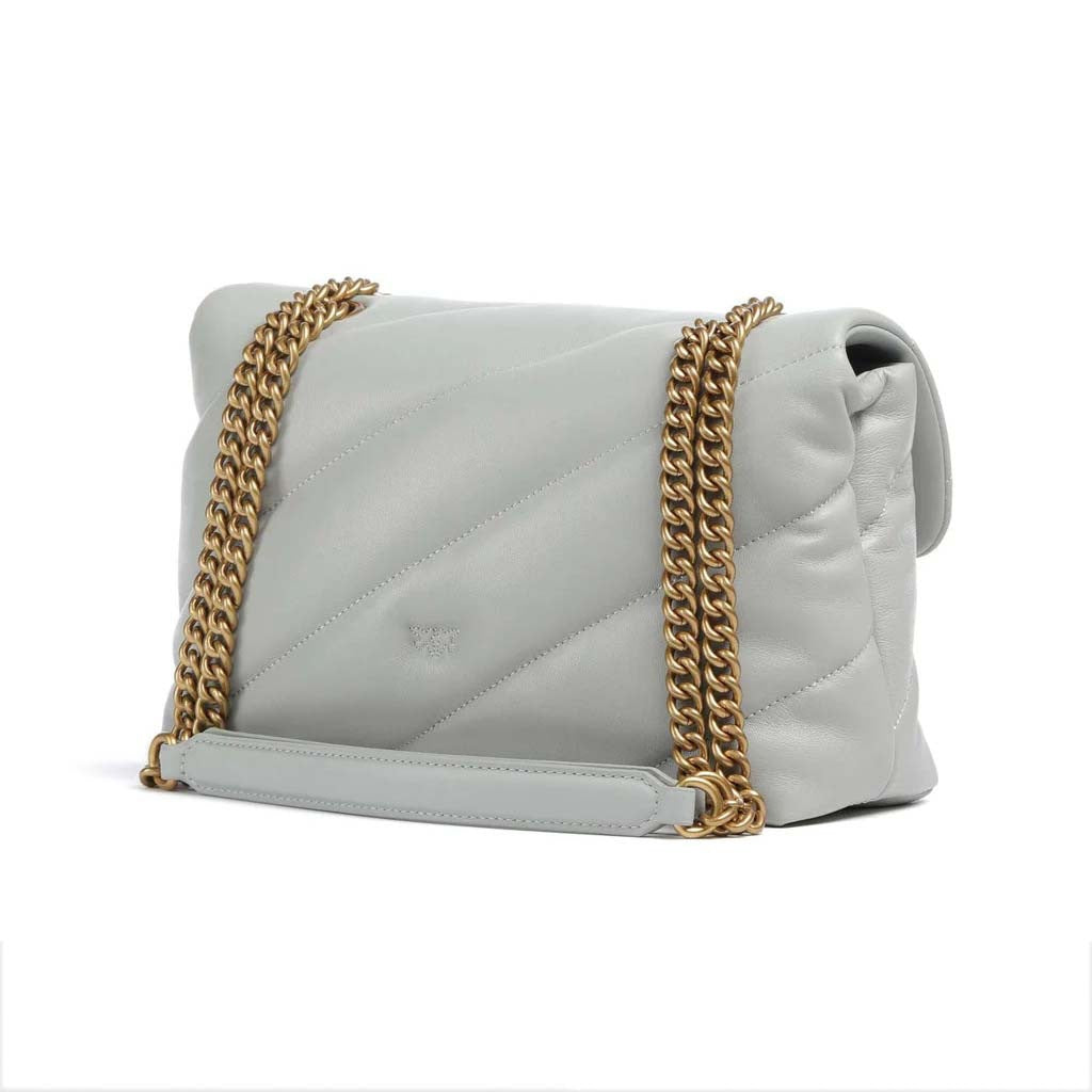 PINKO LOVE CLASSIC PUFF CL SH en color AZUL  (2)