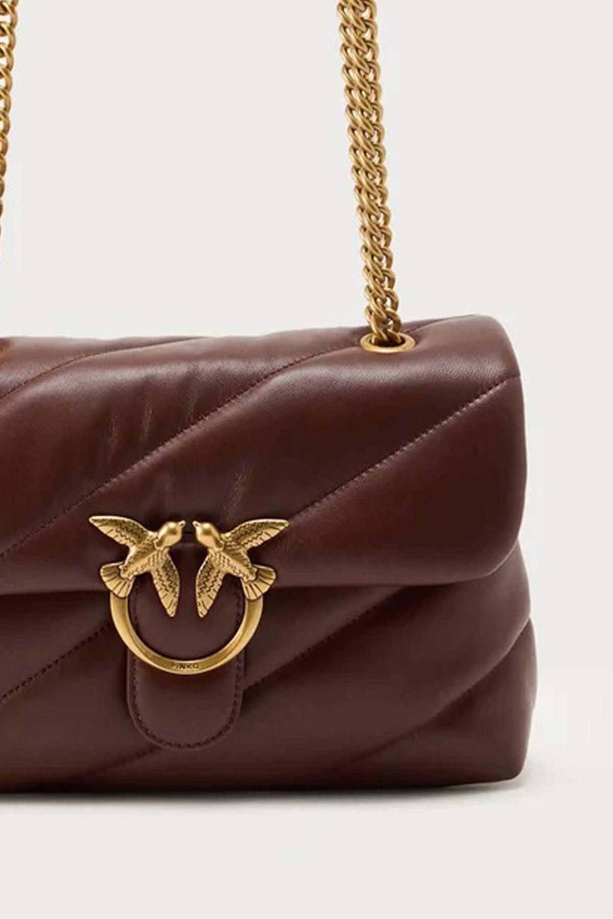 PINKO LOVE CLASSIC PUFF CL SH en color MARRON  (4)