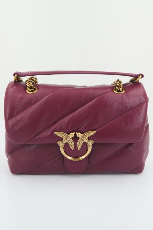 PINKO LOVE PUFF CLASSIC CL SH en color BURDEOS  (1)