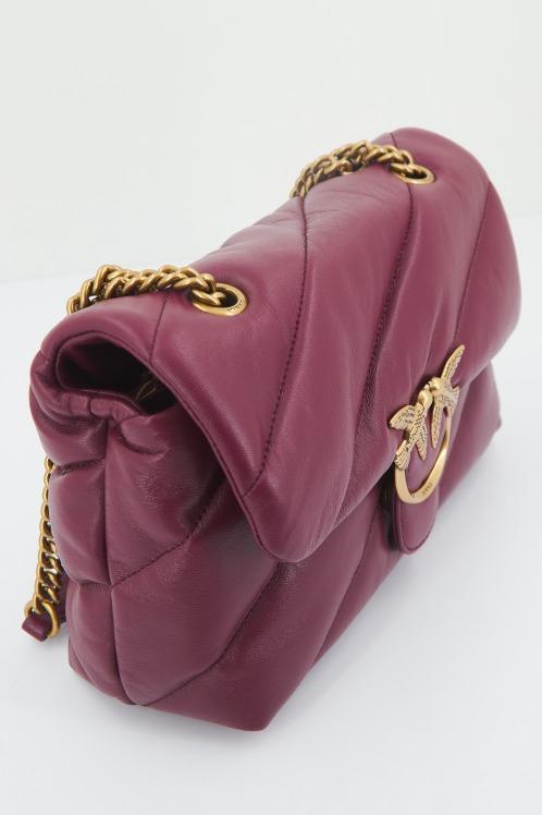 PINKO LOVE PUFF CLASSIC CL SH en color BURDEOS  (3)