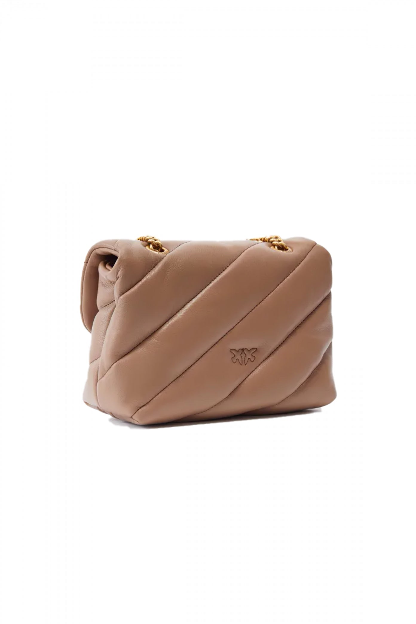 PINKO  LOVE MINI PUFF CL SHEEP en color MARRON CLARO  (2)