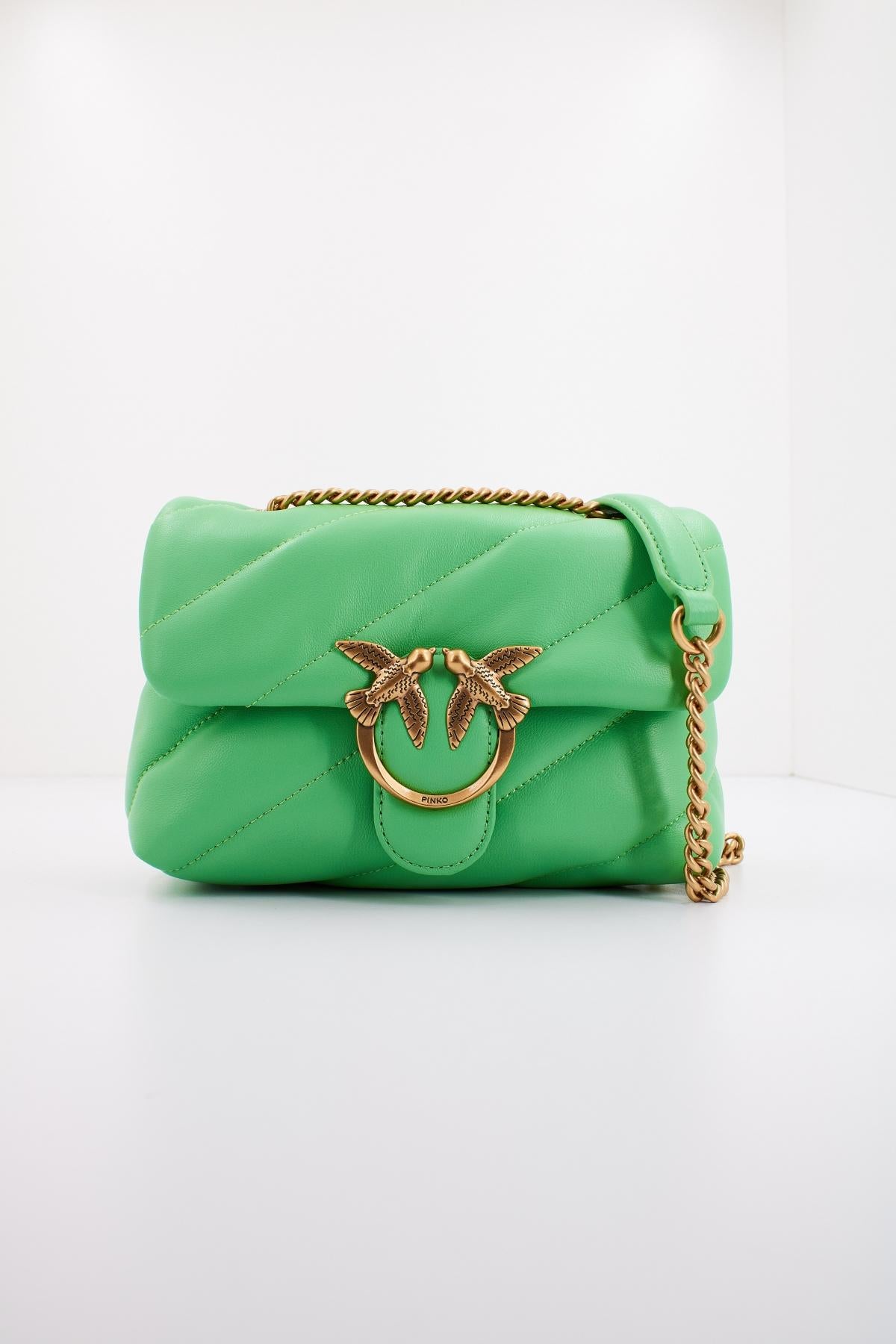 PINKO LOVE MINI PUFF CL SHEEP en color VERDE  (1)