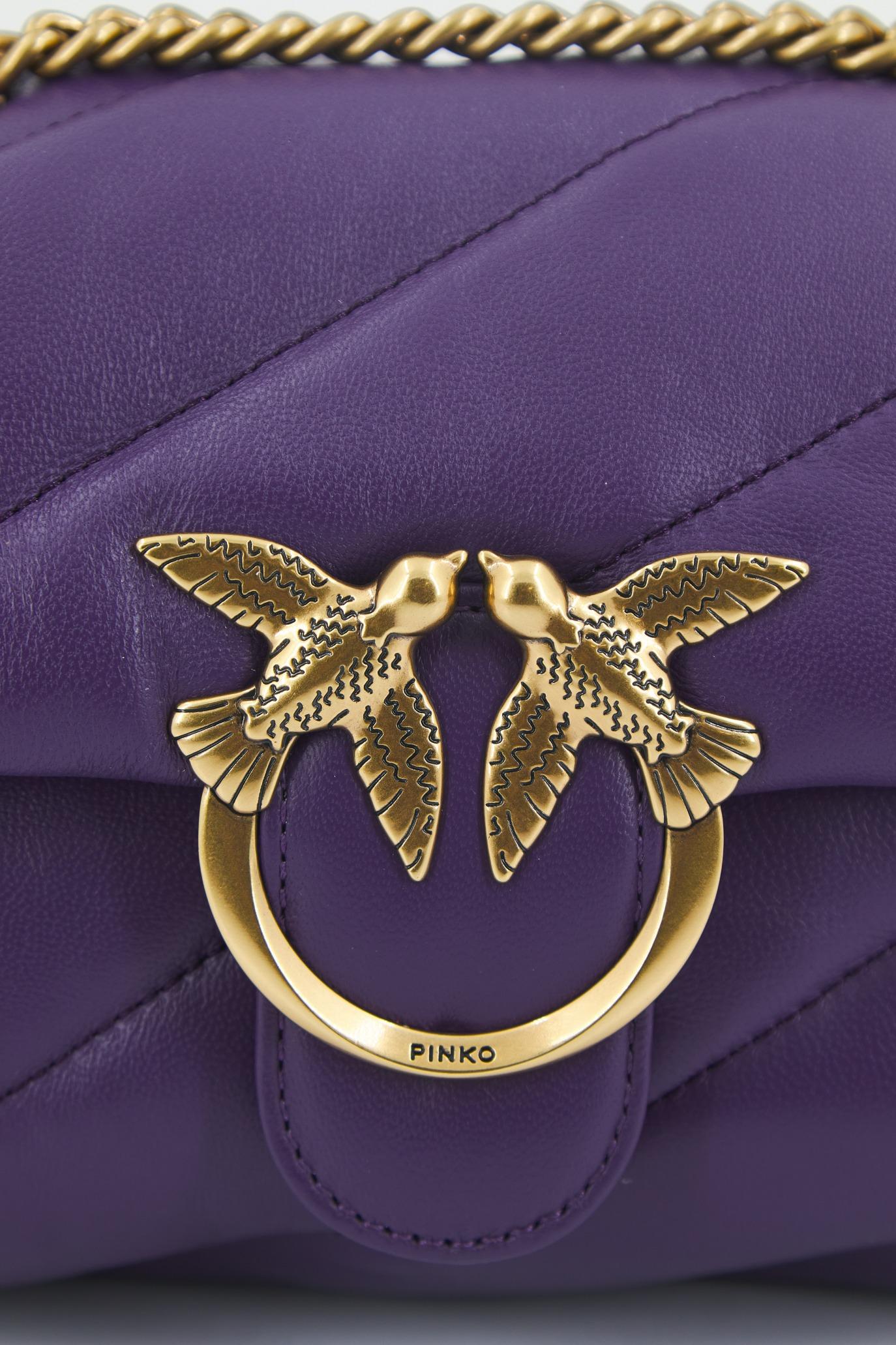 PINKO  LOVE MINI PUFF CL SHEEP en color VIOLETA  (4)