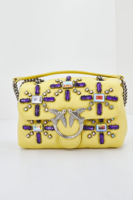 PINKO  LOVE MINI PUFF CL SHEEP en color AMARILLO  (1)