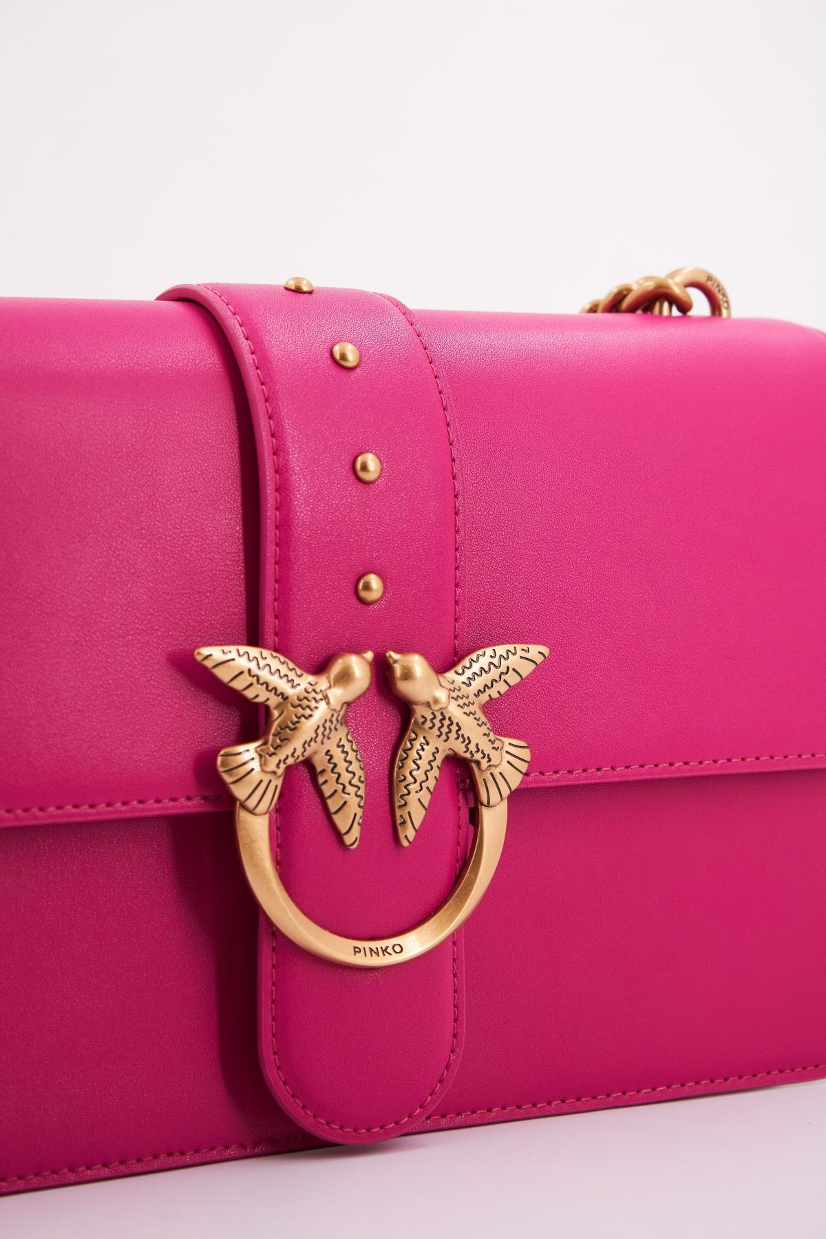 PINKO LOVE ICON CLASSIC CL en color ROSA  (4)