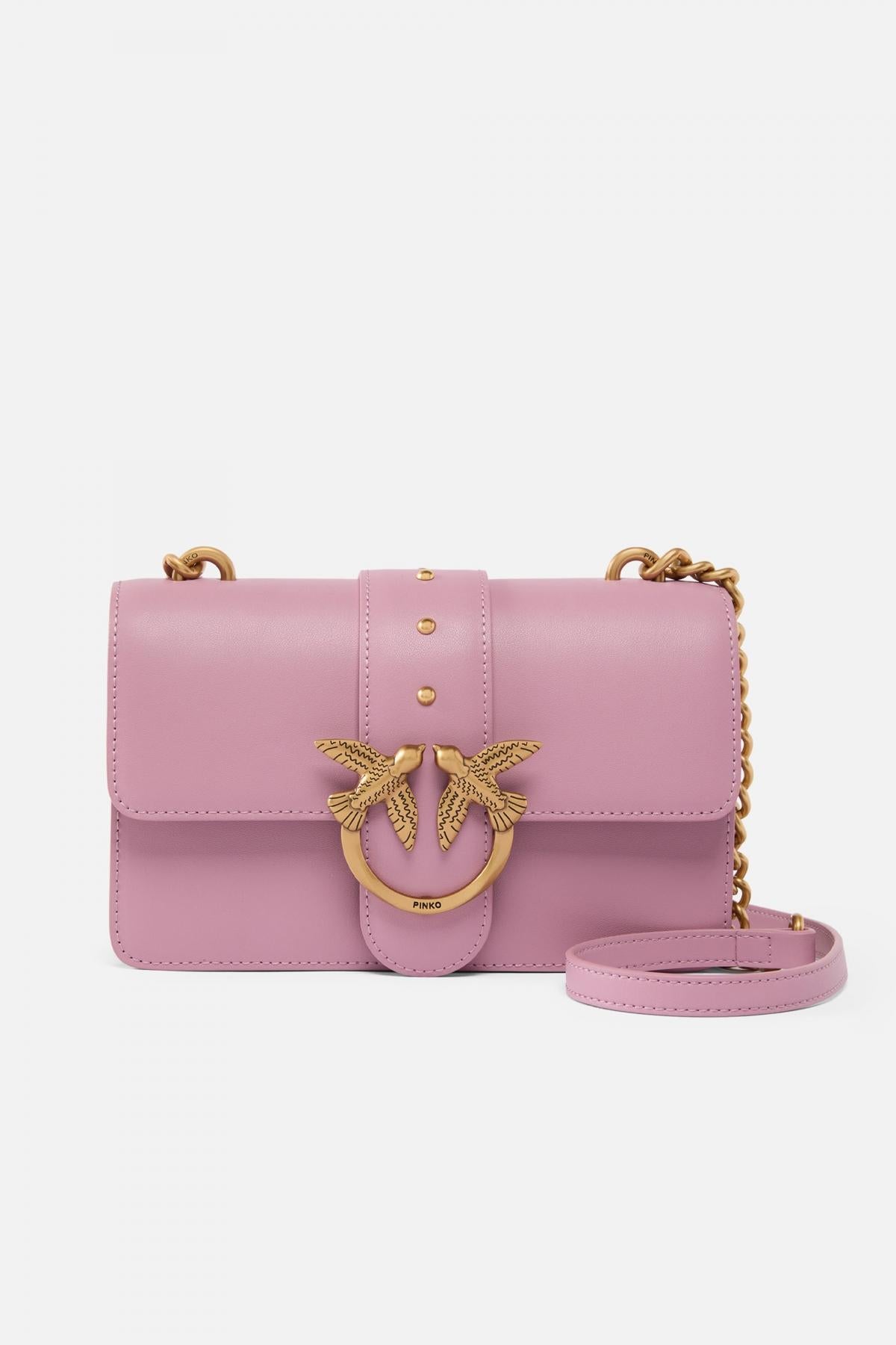 PINKO  LOVE ONE MINI CL VITELL en color ROSA  (1)