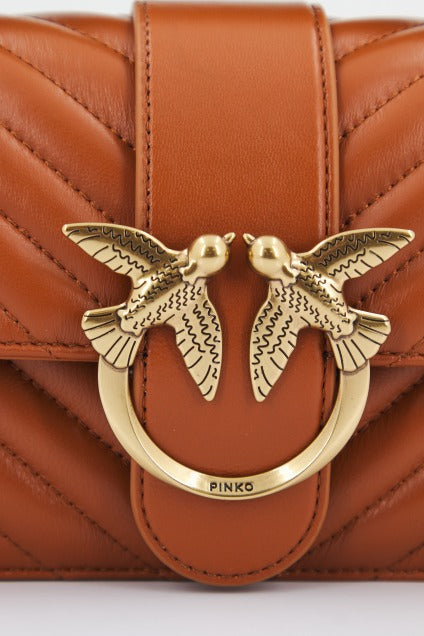 PINKO LOVE ONE MINI CL SHEEP en color MARRON  (4)