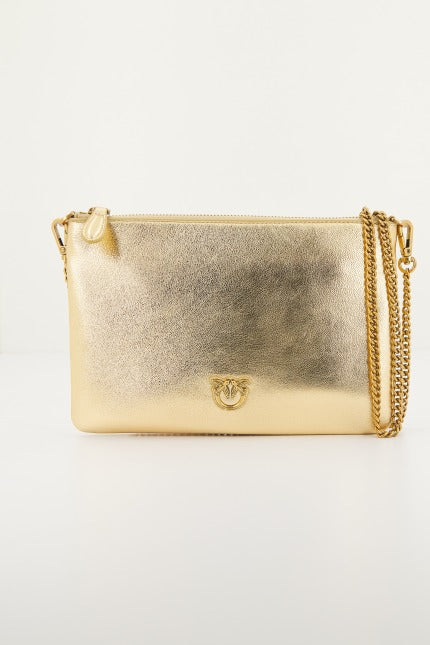 PINKO  FLAT CLASSIC SHEEP NAPP en color ORO  (1)