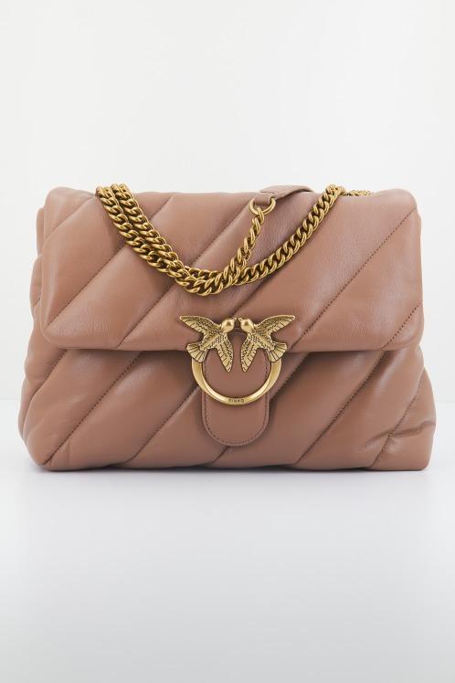 PINKO LOVE PUFF BIG CL SHEEP en color MARRON CLARO  (1)