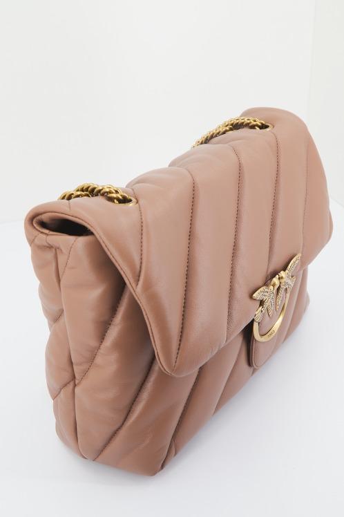 PINKO LOVE PUFF BIG CL SHEEP en color MARRON CLARO  (3)